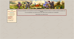 Desktop Screenshot of nostale-fr.gamestools.org